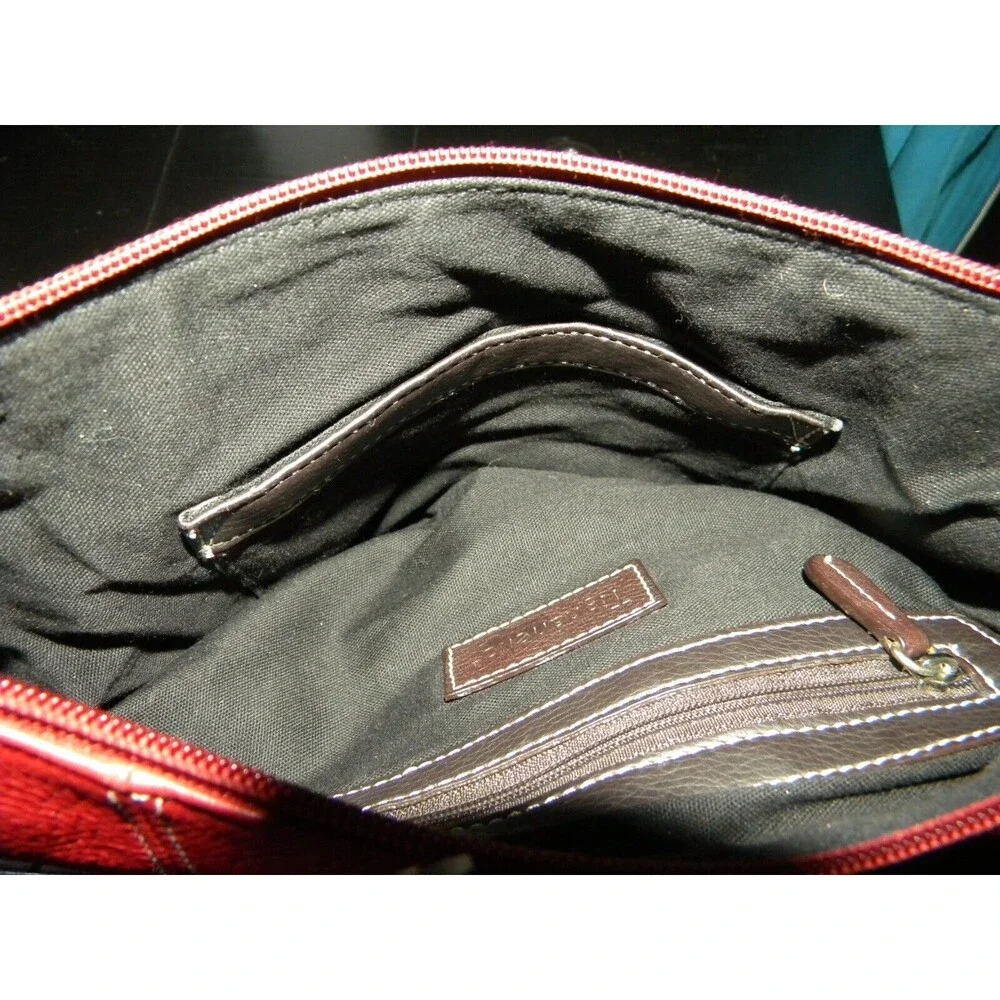 Tiganello red and brown leather purse! - Picture 7 of 11